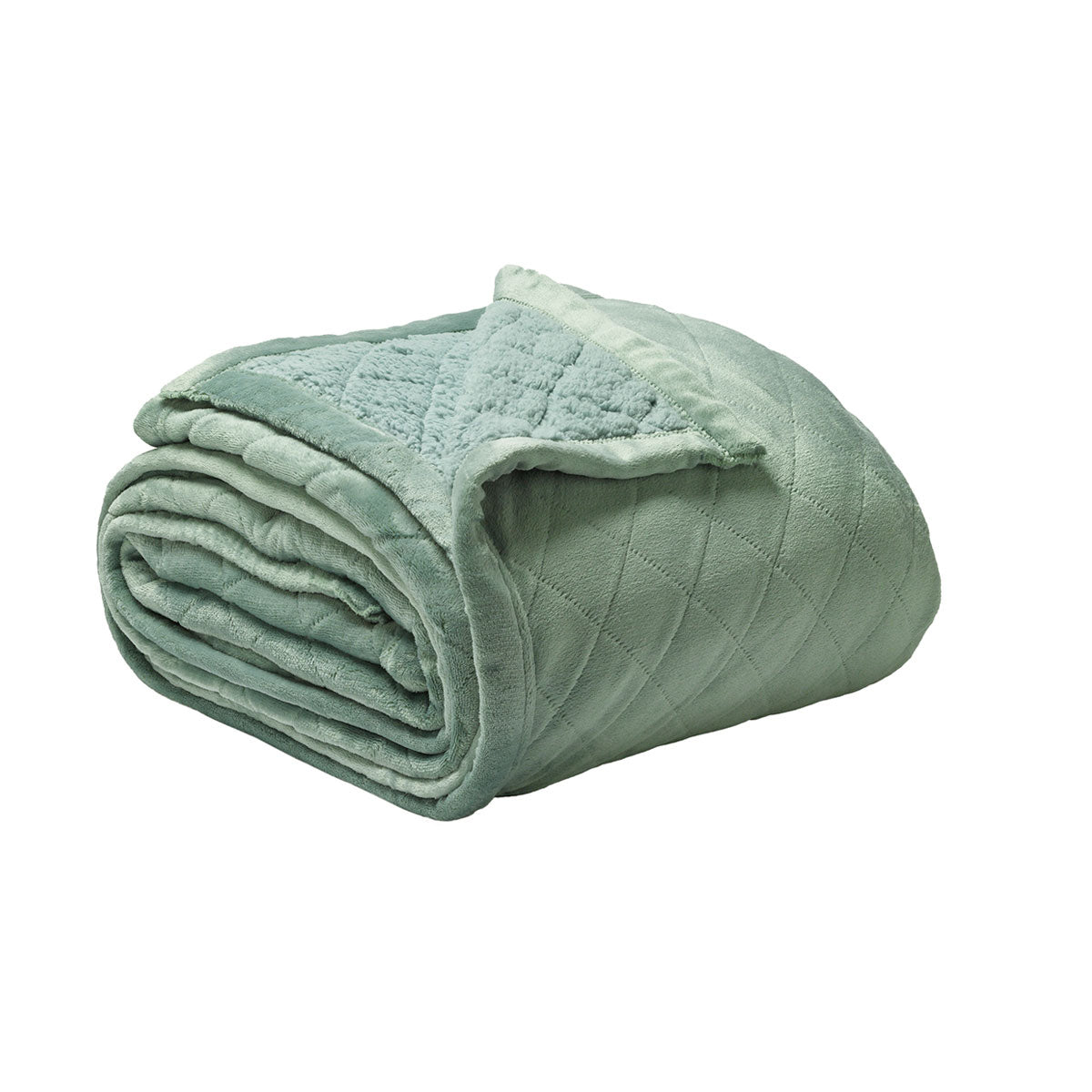 Blankets & Throws: Bianca Mansfield Blanket Sage Super King