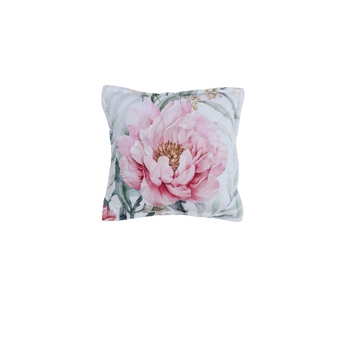Cushions & Throws: Bianca Coleraine White Coordinate Square Filled Cushion 43 x 43cm