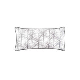 Cushions & Throws: Bianca Myrtleford Grey Lumbar Oblong Filled Cushion 30 x 60cm