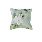 Cushions & Throws: Bianca Salisbury Sage Velvet Square Filled Cushion 43 x 43cm