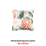 Quilts & Duvets: Bianca Sidney Blush Coordinate Square Filled Cushion 43 x 43cm