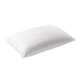 Pillows: Bianca Natural Sleep White Bamboo Blend Medium Profile Pillow