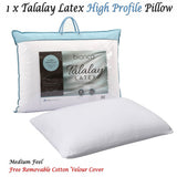 Pillows: Bianca Talalay Latex High Profile Pillow