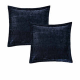 Pillowcases: Bianca Pair of Cyrano Indigo European Pillowcases 65 x 65cm