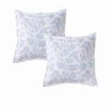 Pillowcases: Bianca Pair of Laurieton White European Pillowcases 65 x 65cm