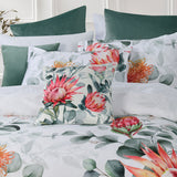 Duvet Covers: Bianca Wellingrove White Cotton Sateen Quilt Cover Set Super King