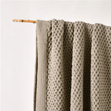 Blankets & Throws: Bianca Sofala Taupe Polyester Chenille Throw Rug 130 x 170 cm