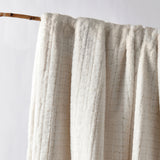 Blankets & Throws: Bianca Tambar Natural Faux Fur Throw Rug 130 x 170 cm