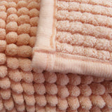 Bath Mats & Rugs: Chenille Toggle Bath Mat 50 x 80cm Grey