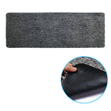 Floor Rugs: Amazing Absorbent Runner Mat 150 x 57 cm Black/Charcoal/White
