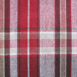 Table Linen & Kitchen Towels: Cotton Plaid Checks Oblong Table Cloth Red 130 x 180cm