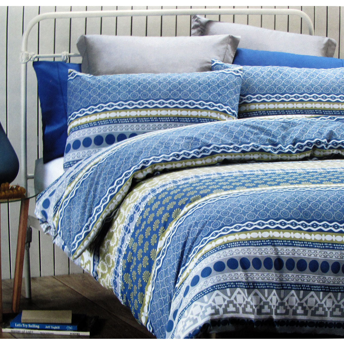 Duvet Covers: Belmondo Angelique Easy Care Quilt Cover Set King