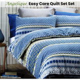 Duvet Covers: Belmondo Angelique Easy Care Quilt Cover Set Queen