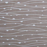 Duvet Covers: Weaves Coffee Easy Care Quilt Cover Set King