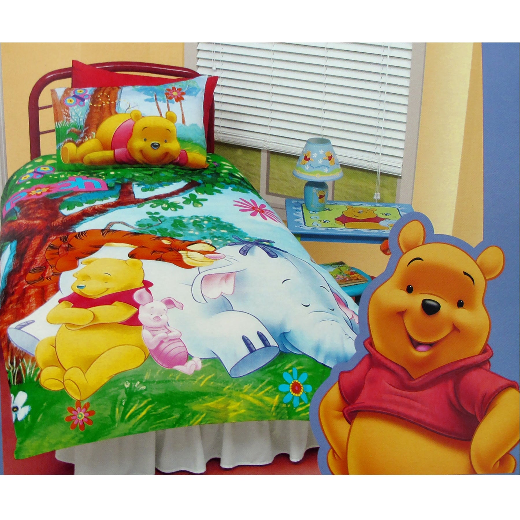 Duvet Covers: Disney Winnie The Pooh Quilt Cover Set Sleeping Under The Tree Double