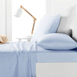 Bed Sheets: Belmondo 225TC Sheet Set Light Blue - King