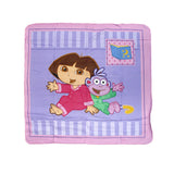 Blankets & Throws: Caprice Polar Fleece Throw Rug Dora Explorer with Monkey 100 x 100 cm