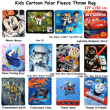 Blankets & Throws: Polar Fleece Throw Rug Lego Star War Red 5 Standing By