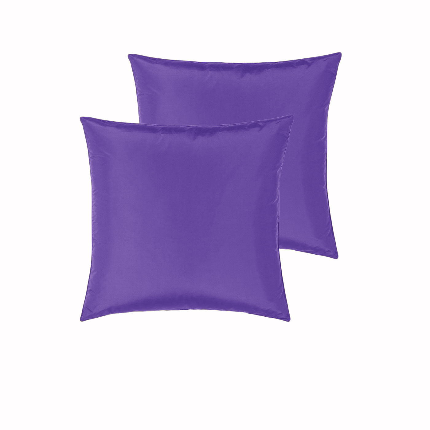 Pillowcases: PepperMIll Satin European Pillowcases ( Pair ) PURPLE