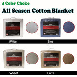 Blankets & Throws: Radisson All Season Cotton Blanket Wheat SINGLE