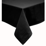 Table Linen & Kitchen Towels: Hoydu Cotton Blend Table Cloth 180cm x 220cm  - BLACK