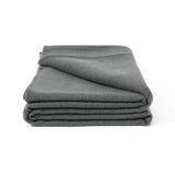 Blankets & Throws: Laconia 400GSM Premium Australian Pure Wool Blanket Grey Super King