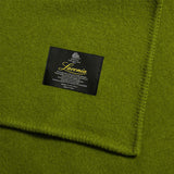 Blankets & Throws: Laconia 400GSM Premium Australian Pure Wool Blanket Moss Green King