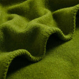 Blankets & Throws: Laconia 400GSM Premium Australian Pure Wool Blanket Moss Green Queen