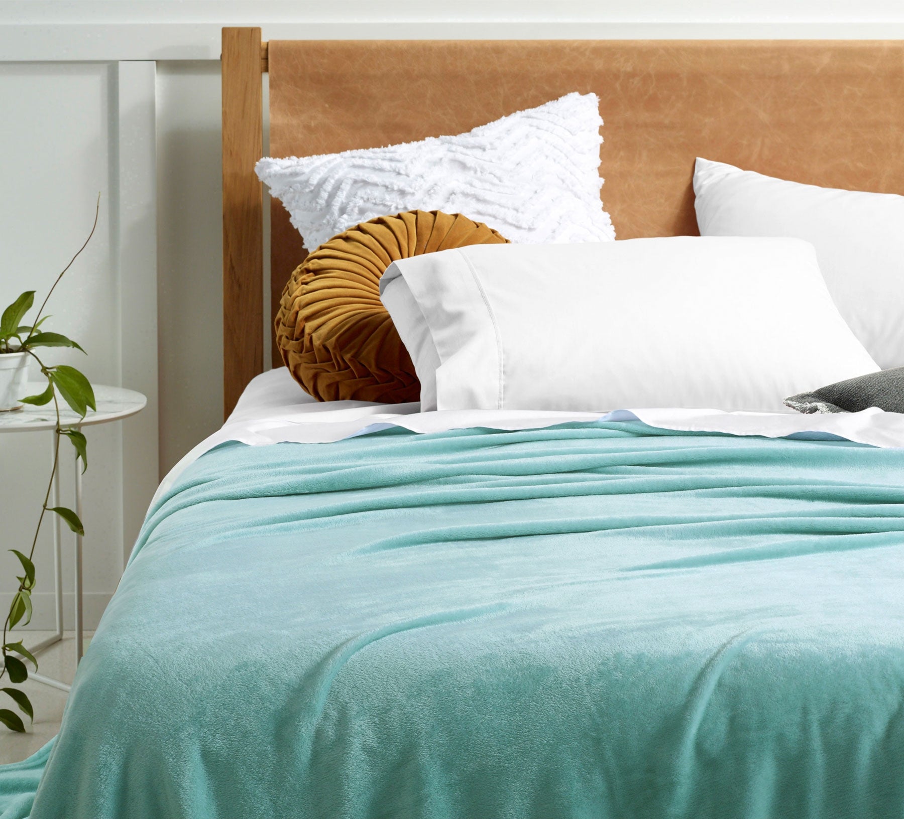 Blankets & Throws: Accessorize Super Soft Blanket Queen/King Mist