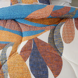 Accessorize Sorrel White Foliage 3 Piece Comforter Set Double