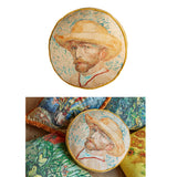 Cushions & Throws: Bedding House Van Gogh Self Portrait Round Cushion