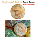 Cushions & Throws: Bedding House Van Gogh Self Portrait Round Cushion