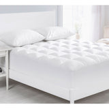 Mattress Protectors: Cloudland 1000GSM Memory Resistant Microball Fill Mattress Topper Super King