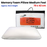 Pillows: Memory Foam Pillow Medium Feel