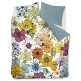 Duvet Covers: Bedding House Lotti Multi Cotton Floral Quilt Cover Set King