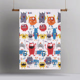 Duvet Covers: Happy Kids Monster Squad Glow in the Dark Quilt Cover Set Single