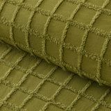 Duvet Covers: Vintage Design Homewares Parquet Cacti Green Polyester Cotton Quilt Cover Set King
