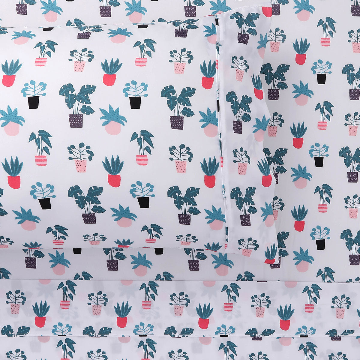 Bed Sheets: Happy Kids Plant Kids Printed Sheet Set Single