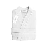 Bath Towels & Robes: J Elliot Home Camila Cotton Waffle Bath Robe Cloud White