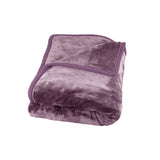 Blankets & Throws: J Elliot Home 800GSM Luxury Winter Thick Mink Blanket Grape King