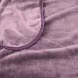 Blankets & Throws: J Elliot Home 800GSM Luxury Winter Thick Mink Blanket Grape King