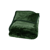 Blankets & Throws: J Elliot Home 800GSM Luxury Winter Thick Mink Blanket Sea Kelp King
