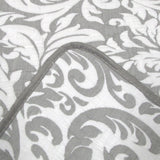 Quilts & Duvets: Jane Barrington Grey & White Lightly Quilted Jacquard Reversible Coverlet Set King