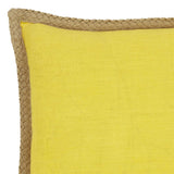 Cushions & Throws: J Elliot Home Mornington Linen Cushion Cover 50 x 50 cm Mint