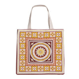 Women's Handbags: J Elliot Home Kasbah Cotton Tote Shopping Bag 40.5x43x10cm Pink