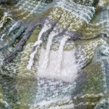 Blankets & Throws: J Elliot Home Aiden Olive Multi Faux Mohair Throw Rug with Fringe 130 x 160cm