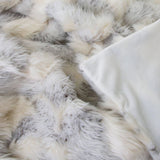 Blankets & Throws: J Elliot Home Arctic Luxury Faux Fur Throw 130 x 160cm