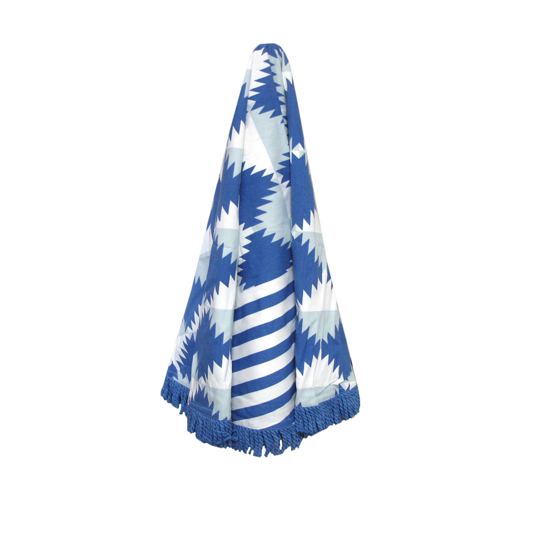 Bath Towels & Robes: J.Elliot Home Arctic Round Cotton Turkish Towel Blue