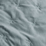 Quilts & Duvets: Ardor Saladin Chambray 3 Pcs Embroidered Comforter Set Queen/King