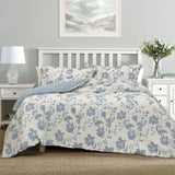 Duvet Covers: Algodon Abigail Multi Lightly Quilted Cotton Jacquard Quilt Cover Set King